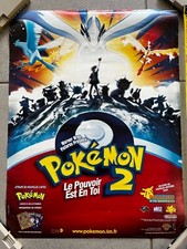 POSTER Pokemon Le pouvoir est en toi 2 PLV Display Promo nintendo