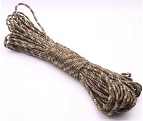 Paracorde vert camo 30m