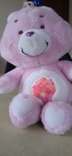 PELUCHE  CARE BEARS DOUDOU BISOUNOUS 33 CM ANNEE 80