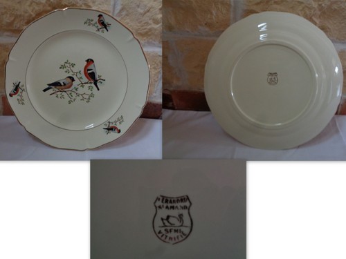 Plat rond ceranord amand - plat,