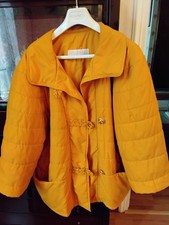 Veste Doudoune Vintage Orange Griffée  Nina Ricci T 42/44
