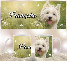 Mug chien Westie personnalisé