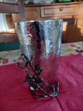 ANCIEN VASE ORCHIDÉE NOIR