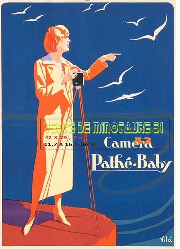 Photo camera pathé baby - camera, pathé-baby