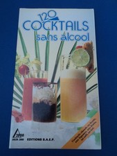 Livre 120 cocktails sans