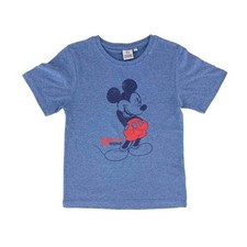 T-Shirt Disney Mickey Mouse À Manches Courtes Garçon En Coton 4067