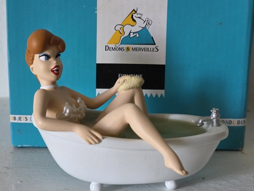 Figurine girl baignoire - figurine,