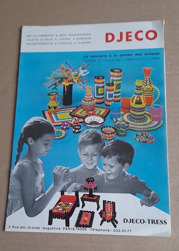 Vintage catalogue djeco jeu - djeco, (jeu