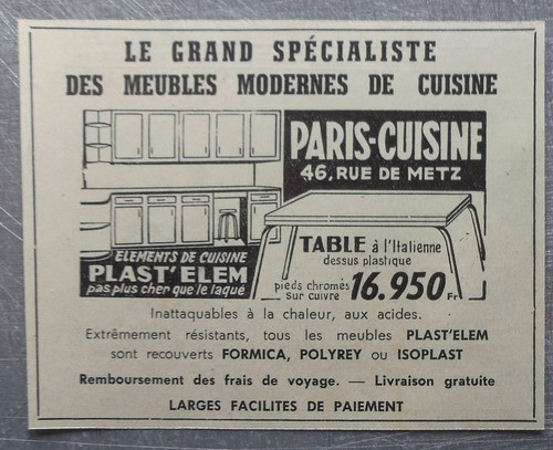 Publicité meubles paris - publicité,