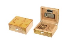 Boîte Bois Humidifié Étui