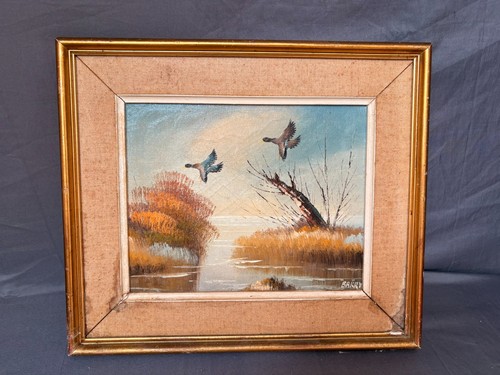 Ancien tableau peinture huile - ancien,