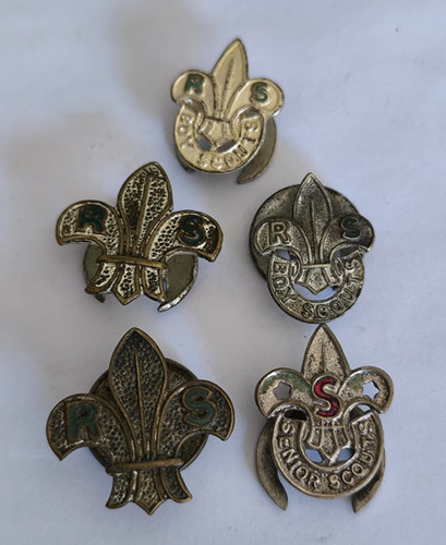 Lot anciens insignes rover - insignes, rs