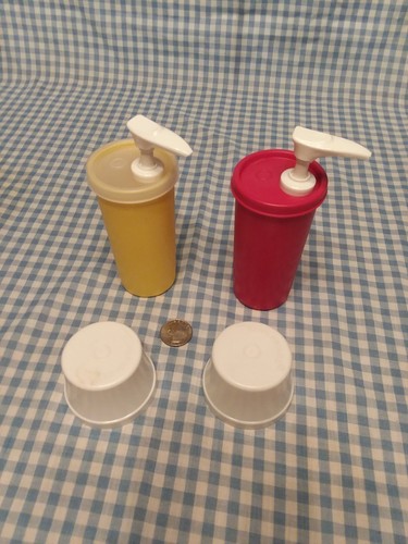 Tupperware vtg small mustard - mustard, &