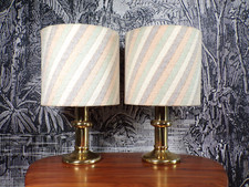 PAIRE de LAMPE 1970 Métal