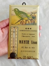 Ancien thermomètre PUBLICITAIRE "CER Alimentation Generale"