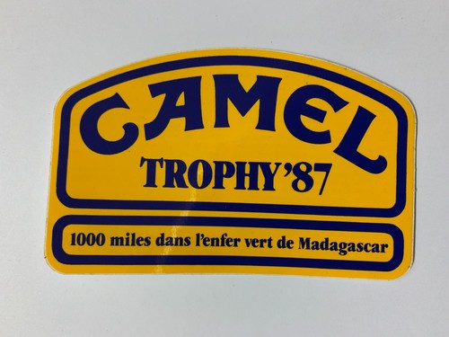 Sticker camel trophy - sticker,
