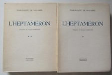 Erotisme L'heptaméron de Marguerite de Navarre Sanguine de Darnaud 2 Volumes N98