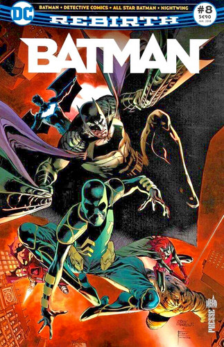Batman rebirth urban - rebirth, n°8