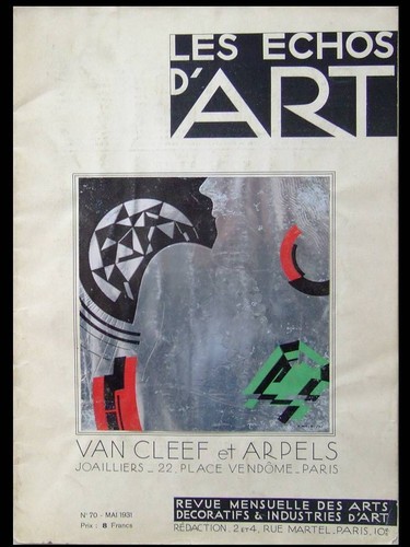 Les echos art - 1931, van