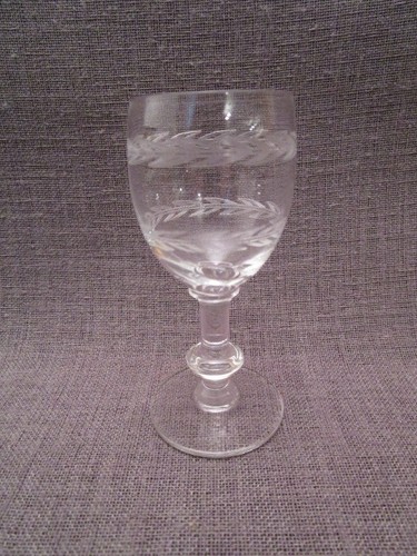 Verre liqueur ancien en - a,