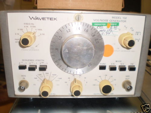 Wavetek modèle 132 vcg - wavetek,