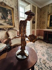 Sculpture bronze clown - le,