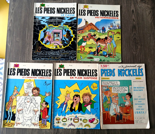 Lot les pieds nickeles - lot,
