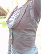 Superbe veste gilet barman Jennyfer  t M L 38 40 (mesures)  neuf