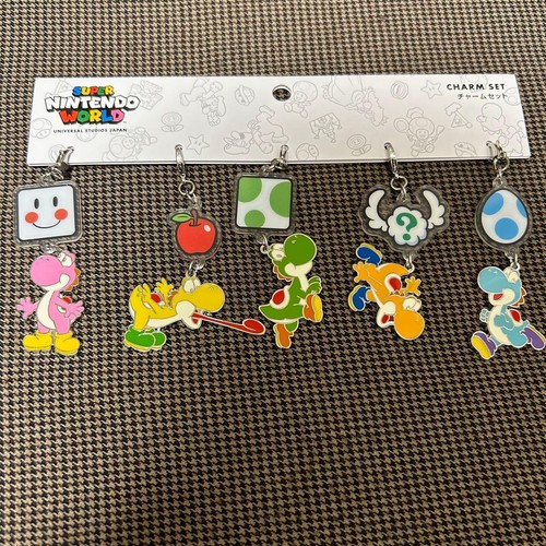 Yoshi charm set keychains - charm,