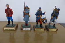 MOKAREX PEINT LOT 4 SOLDATS 14/18 N° 1