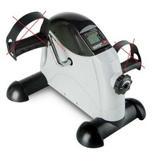 Vélo d'appartement Ultrasport Mini Bike 100, blanc