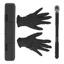 Clé Dynamométrique 10-140Nm 3/8" avec Poignée Texturée et Échelle Bimétrique