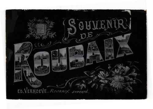 Cpa souvenir roubaix - de,