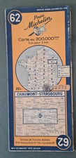 Carte routière ancienne