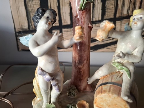 Lampe ceramique capodimonte - en,