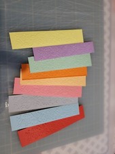 PAPIER PEINT FRISE en relief pour maison de poupée ou DIORAMA 8 PIECES PAR LOT