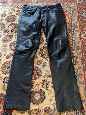 Pantalon En Cuir De Chèvre