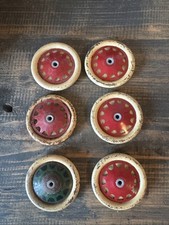 Anciennes Roues Jouets Tôle Jep Meccano 