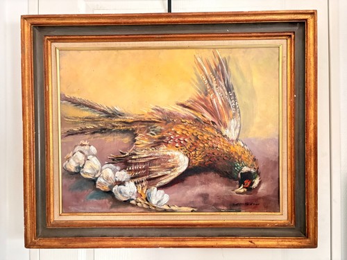 Ancien grand tableau peinture - grand,