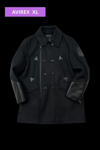 Manteau avirex cuir - cuir, xl