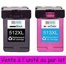 SOS ENCRE - Cartouches d'encre compatibles Canon 512 et 513 XL : Pixma IP MP MX