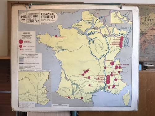 Carte affiche scolaire varon - affiche,