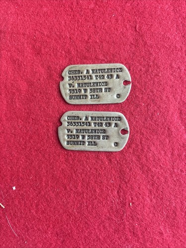 Ww2 army dog - tag, plaque