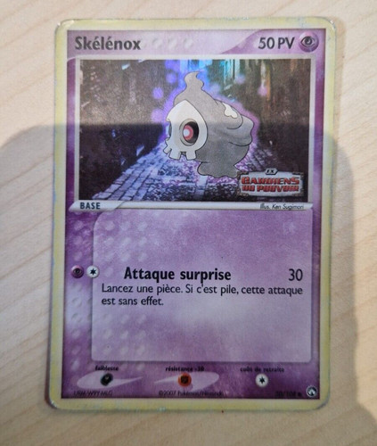 Carte pokémon skélénox - carte,
