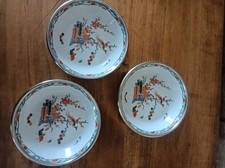 HAVILAND LIMOGES, modèle Puiforcat Chankaï Corée XVIIIe cerclage argent massif