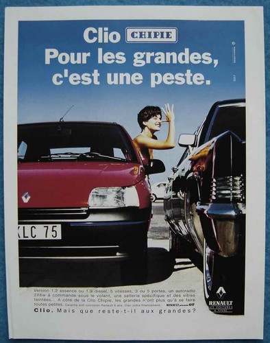 Publicité papier voiture - papier,