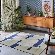Tapis en pure laine neuve