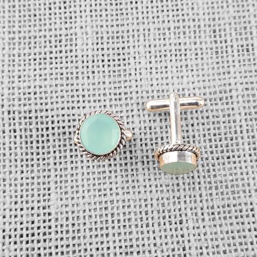 Argent massif aigue-marine