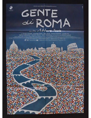 Affiche gente roma - roma, ettore