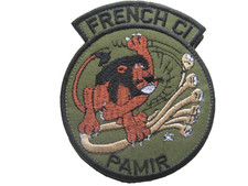 ECUSSON MILITAIRE UNITE SPECIALE CONTRE ESPIONNAGE FRANCAIS OP PAMIR AFGHANISTAN